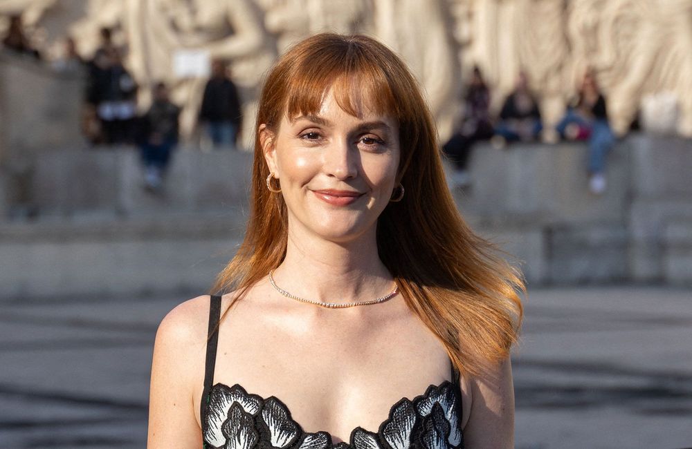 Leighton Meester dit adieu au roux cuivré et adopte le blond doré culte des années 2000