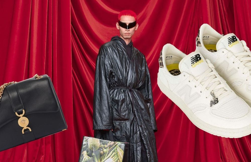 Le best of mode de la semaine : un manteau au tissu fermenté, des baskets New Balance x Ganni…