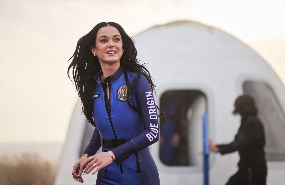 Katy Perry : l’incroyable vidéo de la star dans l’espace