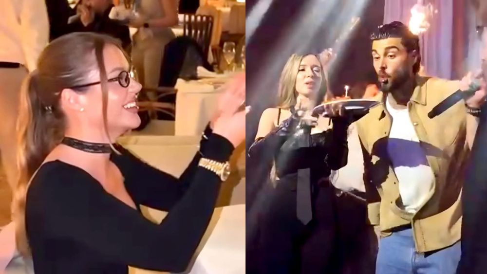 Thibault Garcia fête son anniversaire avec le sosie de son ex : les internautes n'en reviennent pas