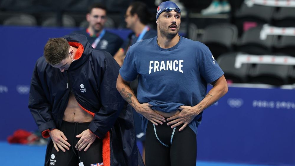 Florent Manaudou (JO 2024) : son fessier XXL explose son slip échancré juste avant une compétition