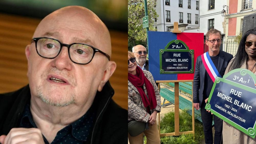 "Tu méritais au moins une avenue" : Paris et le Splendid inaugurent la rue Michel-Blanc dans son quartier du Marais, tous les détails !
