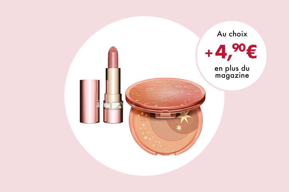 La semaine prochaine avec votre magazine ELLE : vos essentiels beauté Clarins pour les fêtes de fin d’année