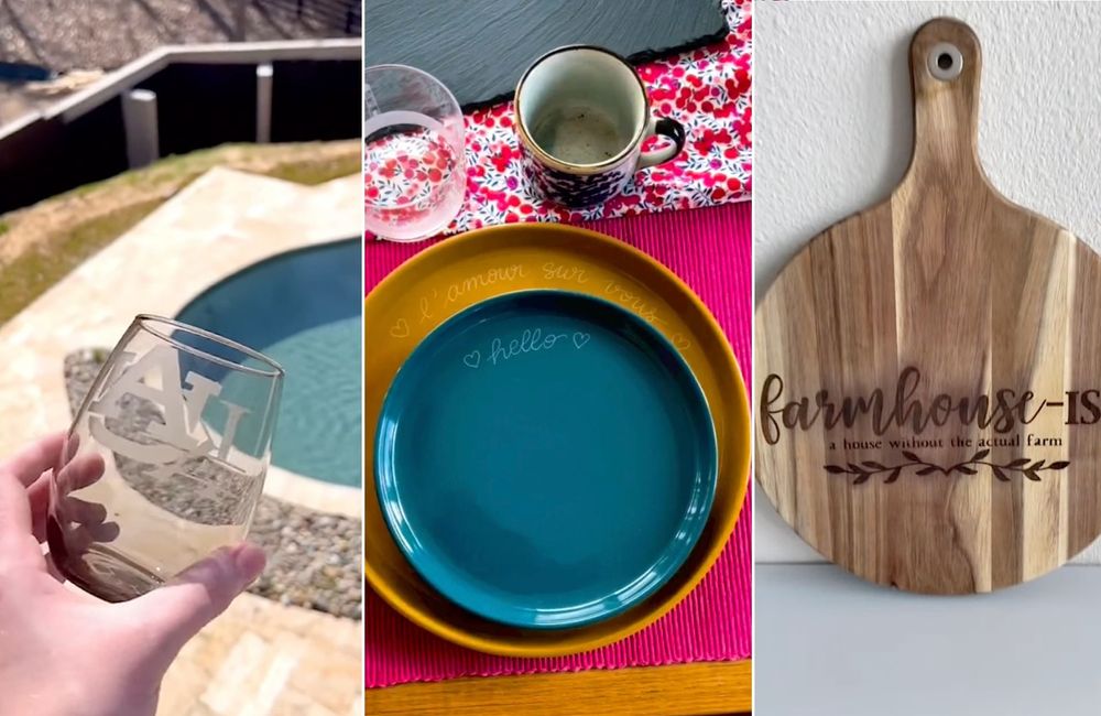Verre, porcelaine, bois… 3 idées simples pour graver sa vaisselle