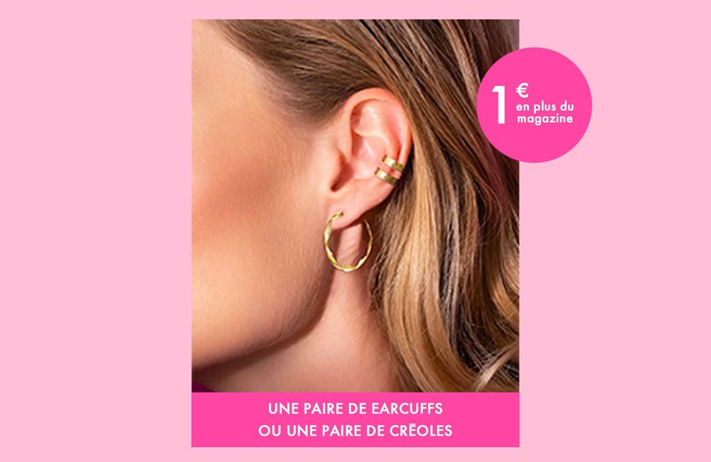Cette semaine avec votre magazine ELLE : un bijou ultra désirable Ikita !