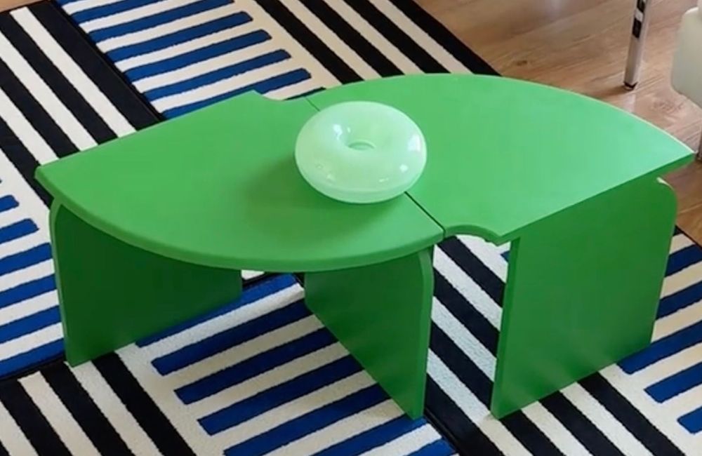 Cet IKEA Hack est la solution idéale pour un tapis modulable et ultra design