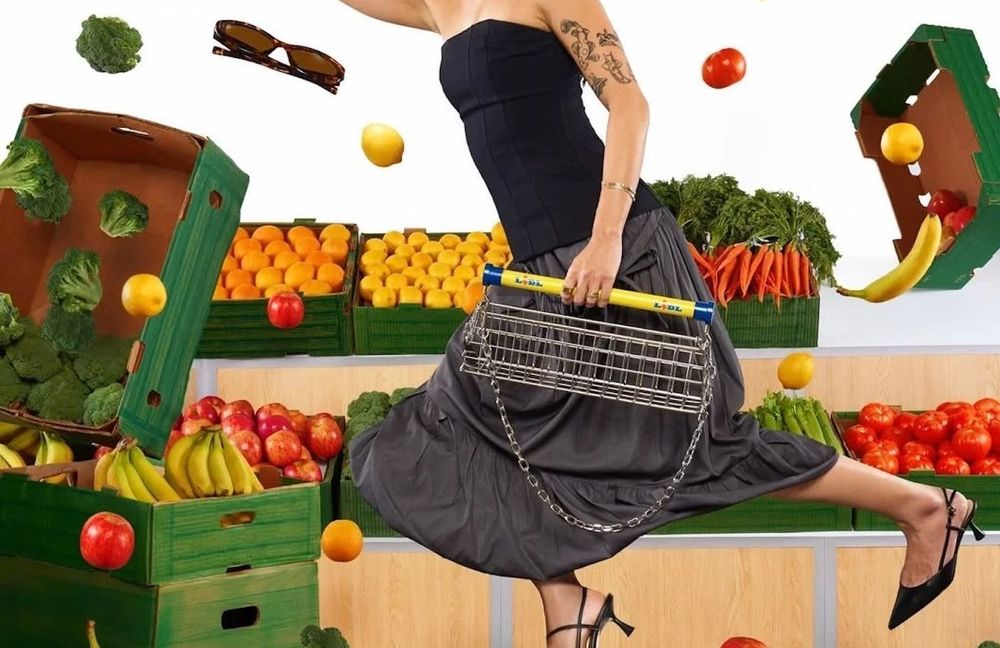 Le nouveau coup de génie de Lidl : transformer son caddie de supermarché en sac de luxe