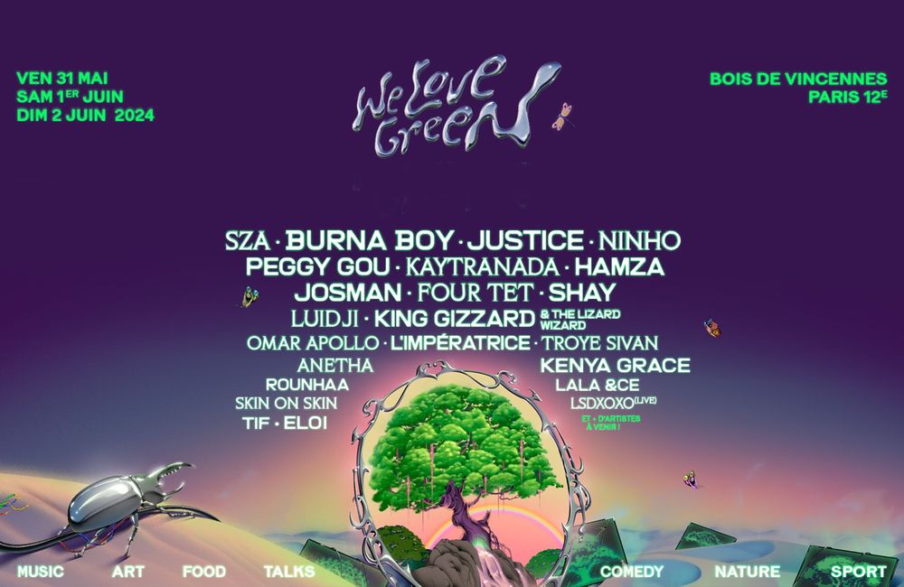 WE LOVE GREEN : le Festival éco responsable francilien ouvre la saison !