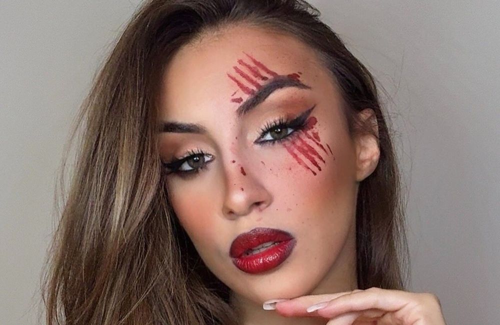 Halloween : ce maquillage de dernière minute à réaliser avec une fourchette
