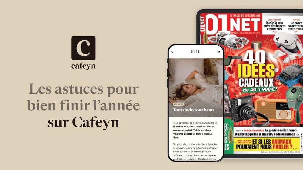 Argent, sommeil, cadeaux de Noël… Les astuces pour bien finir l’année sur Cafeyn