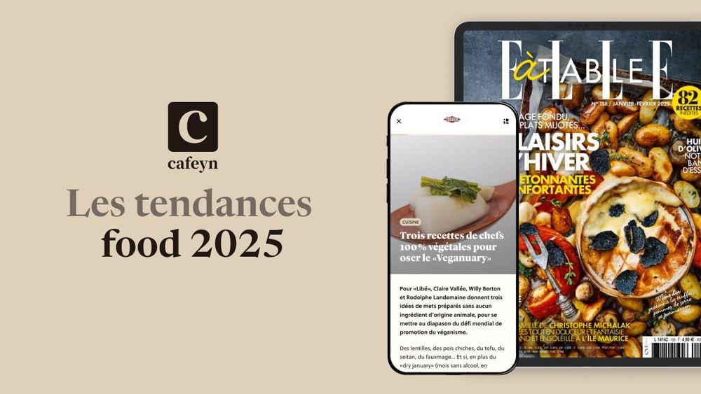 Pas d’origine animale, pas de problème ? : Les tendances food de 2025 à découvrir sur Cafeyn