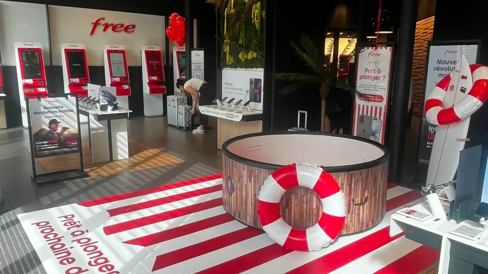 Boutique Free Paris République : tentez de gagner un iPhone 17, les 5 et 6 juin 2026