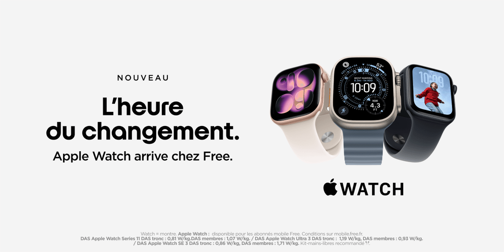 Quelle Apple Watch offrir à Noël chez Free Mobile ? Trois profils, trois bons plans