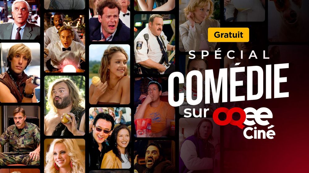 Semaine spéciale comédie sur OQEE Ciné