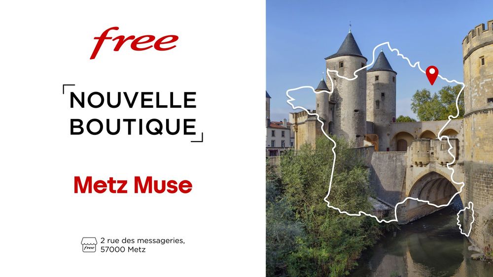 Free ouvre une nouvelle boutique à Metz
