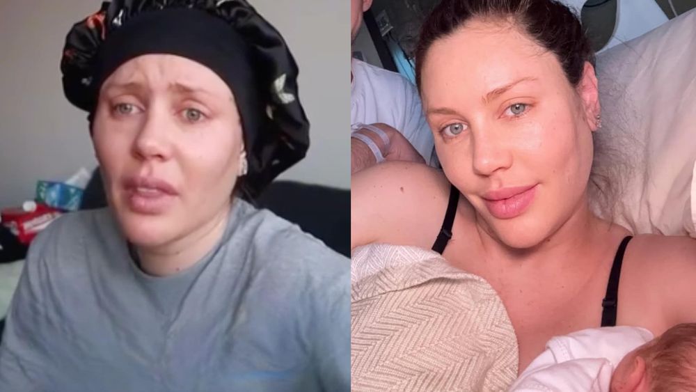 Haneia maman : au plus mal, elle craque totalement après la naissance de ses jumeaux !