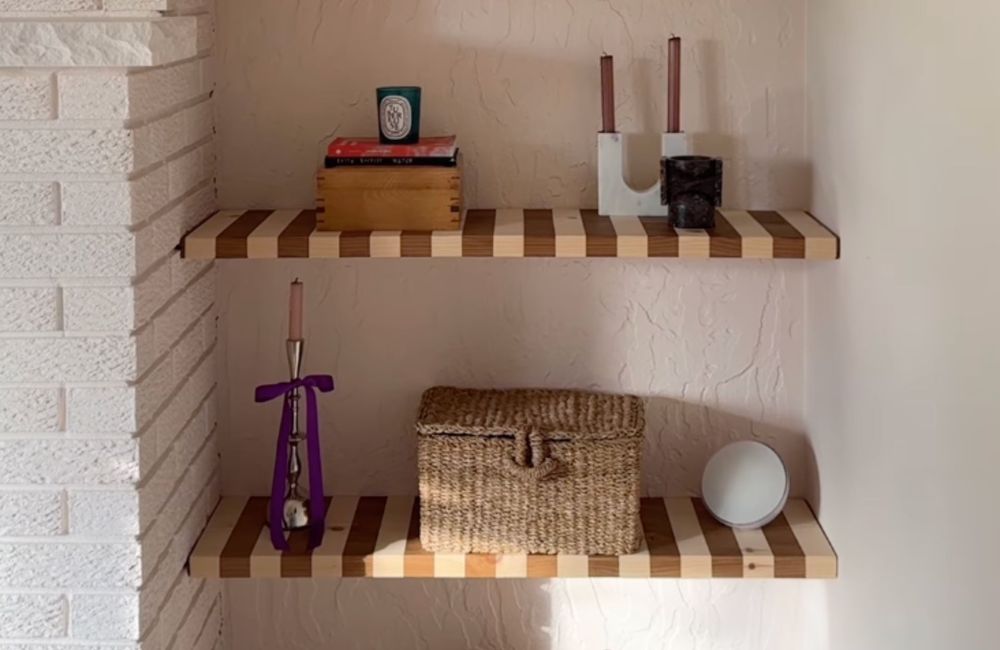 DIY : cette astuce toute simple va vous permettre de sublimer des étagères