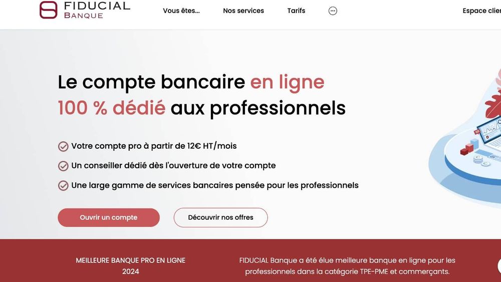 Compte pro : qui est vraiment l'établissement de crédit Fiducial Banque ?