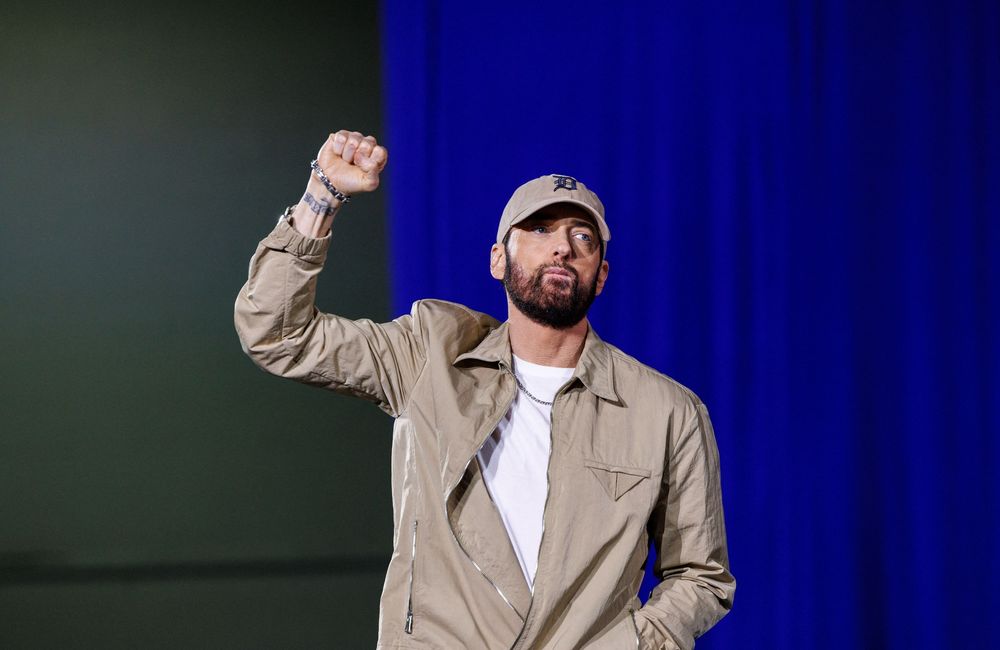Eminem : la tendre vidéo de sa fille Hailie et de son petit-fils pendant son show
