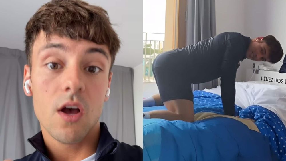 Paris 2024 : Tom Daley, le beau gosse de la compétition, fait déjà sensation avec son test des matelas du village olympique !