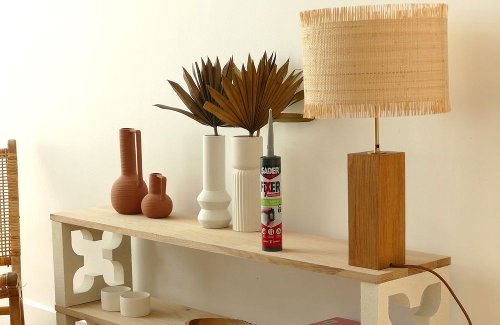 DIY : Une étagère bohème en 5 minutes chrono et sans outil