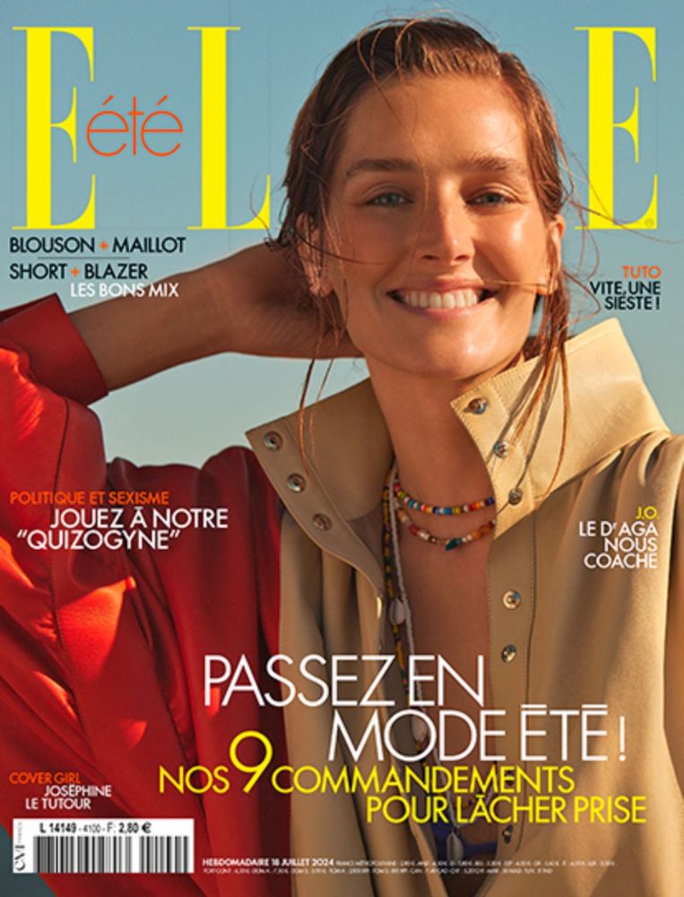 L'édito de ELLE : un pied devant l'autre