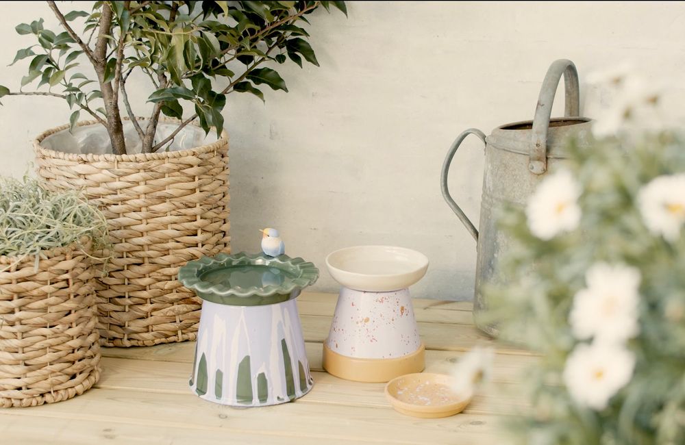 DIY : en 5 minutes chrono, on crée un joli bain pour oiseaux