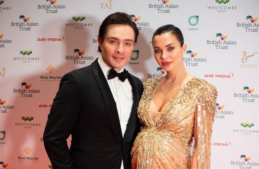 Ed Westwick est devenu père pour la première fois avec son épouse Amy Jackson