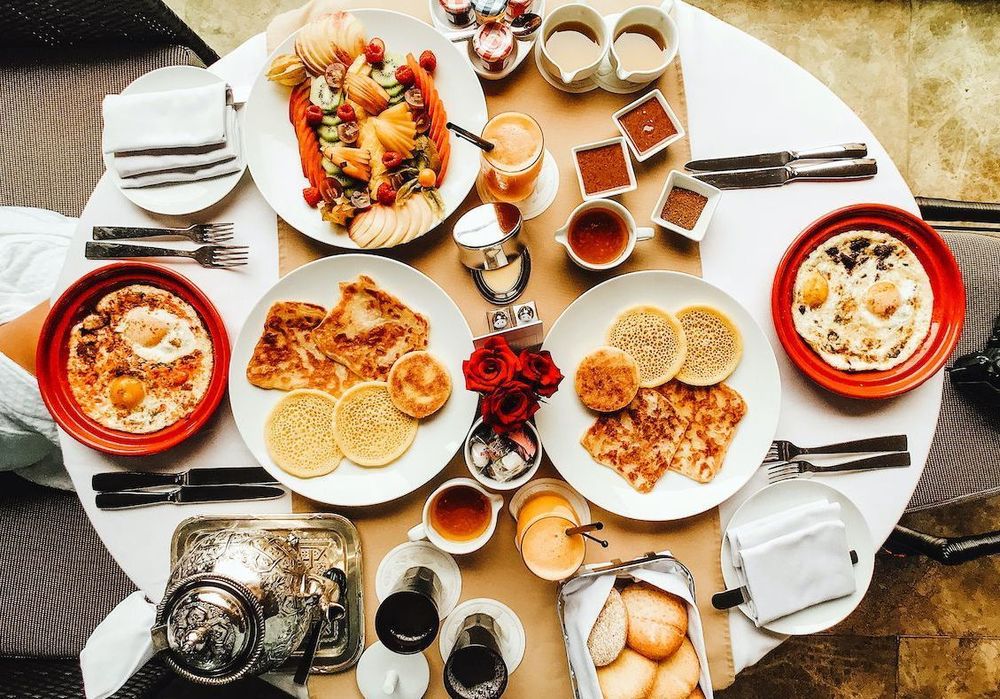 On mange quoi au petit-déjeuner au Maroc ?