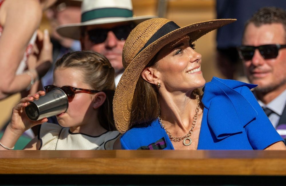 La capeline en paille, l’accessoire phare et estival de Kate Middleton à Wimbledon