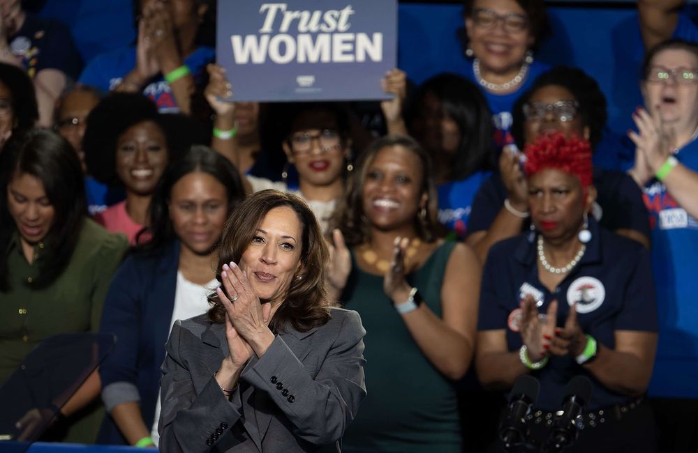 L'édito de ELLE : Kamala Harris traitée de « femme à chat sans enfant », un modèle pourtant grandissant aux États-Unis