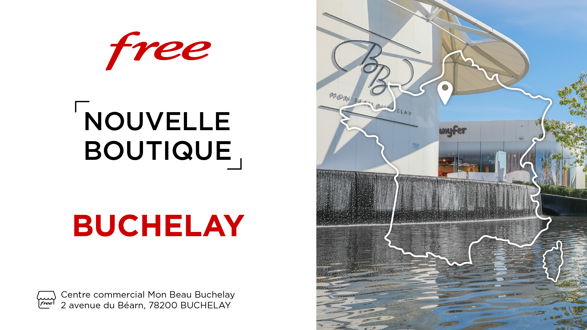 Boutique Free : découvrez la nouvelle boutique de Buchelay