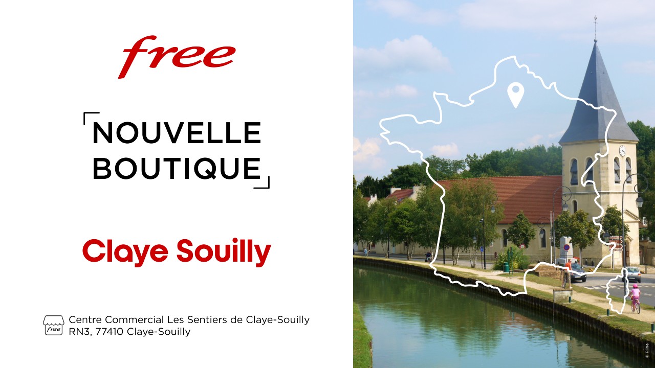Boutique Free : découvrez la nouvelle boutique de Claye-Souilly
