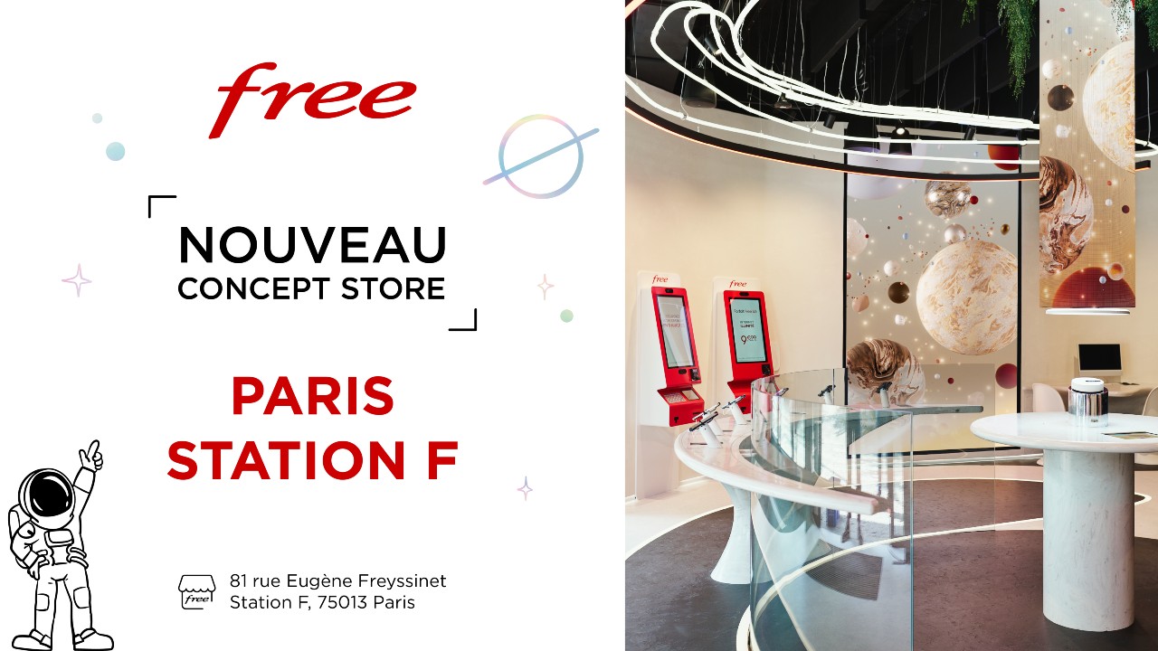 Free fête sa 200ème boutique avec un concept-store inédit « Le Big Bang Store »