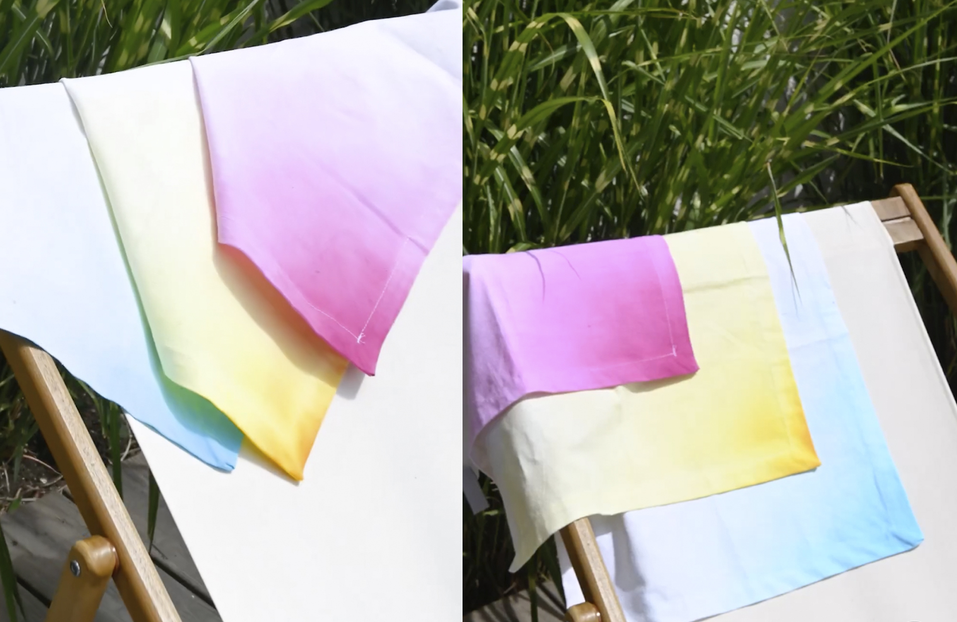 Customiser des serviettes en tissu en 5 minutes avec La Redoute Intérieurs