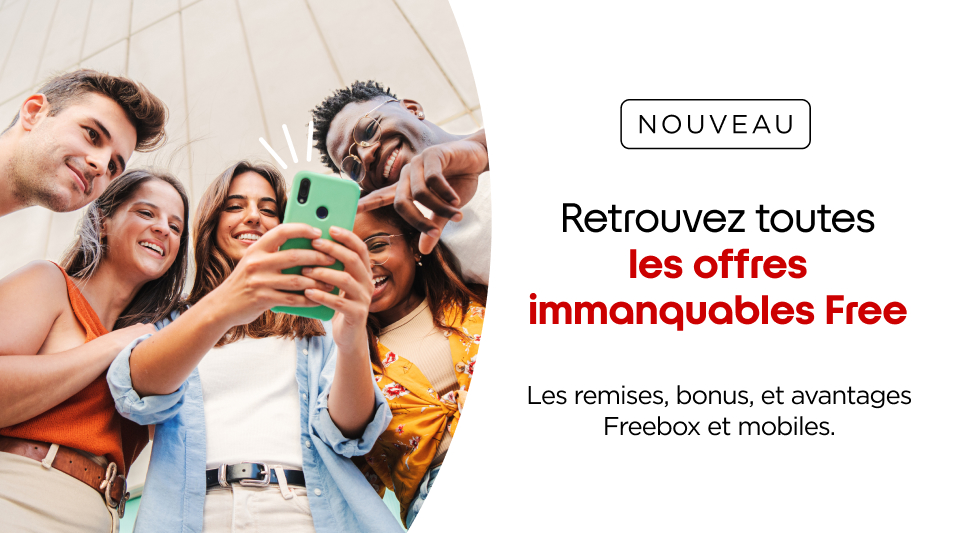 Découvrez les bons plans Free qui vont vous faire sourire !