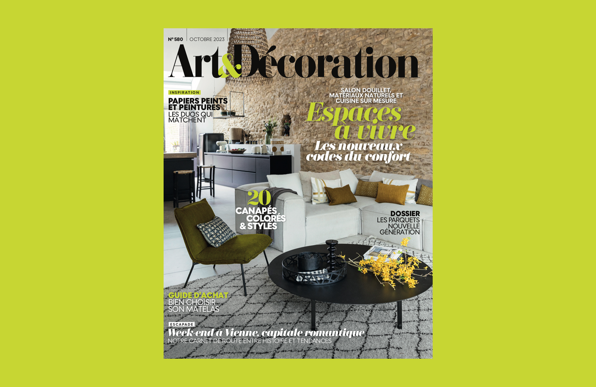 Les formes sensibles s’invitent dans le dernier numéro de Art & Décoration