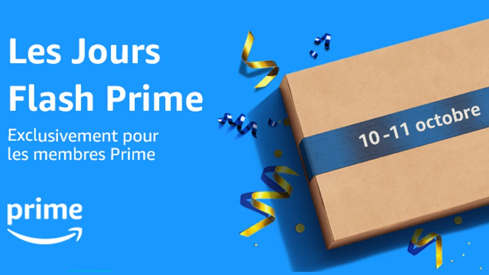 Ne manquez pas les ventes Flash Prime sur Amazon, avec votre forfait Freebox !