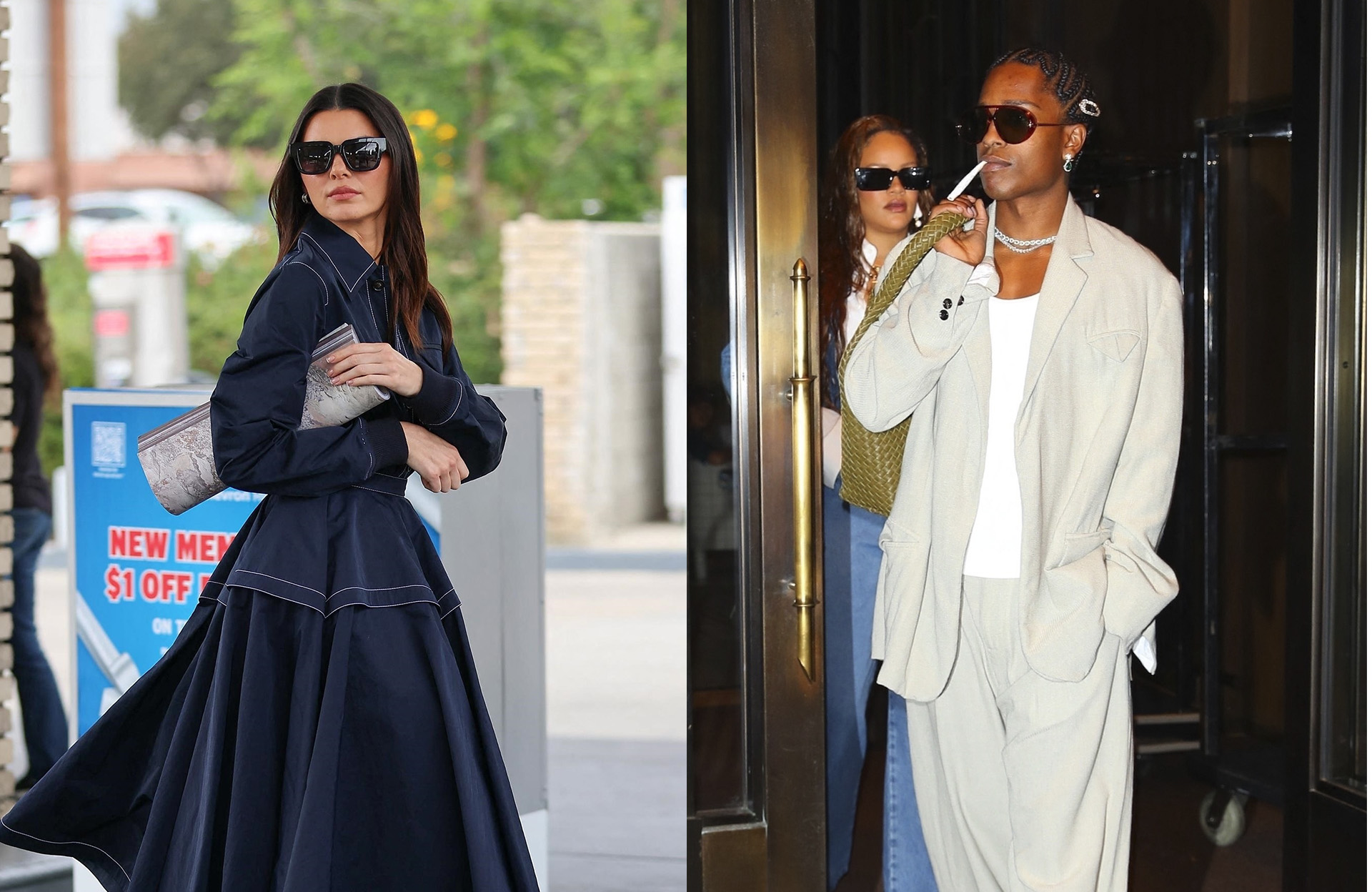 Ces photos de paparazzis de Kendall Jenner et A$AP Rocky étaient en réalité celles de la prochaine campagne Bottega Veneta