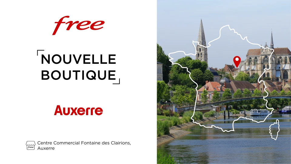 La boutique Free Auxerre ouvre ses portes pile à temps pour les fêtes !