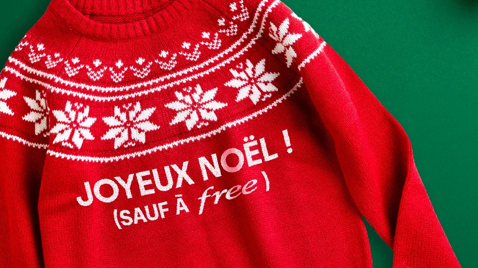 Concours « Gagnez des pulls de Noël uniques en clashant Free » : découvrez les gagnants